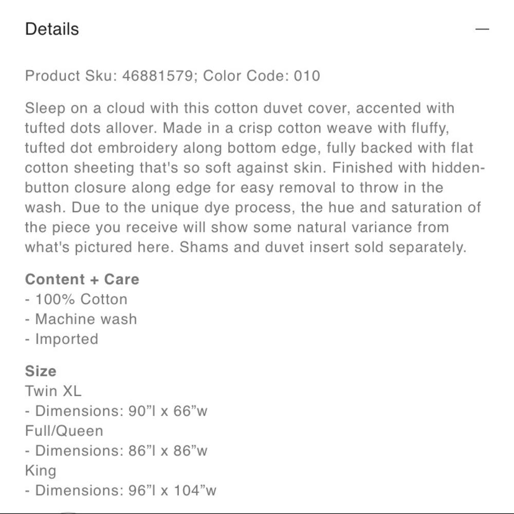 tufted dot duvet cover urban outfitters